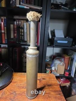 Antique Railroad Flare Torch Lantern Lighter Hand Held Lamp Miners Torch