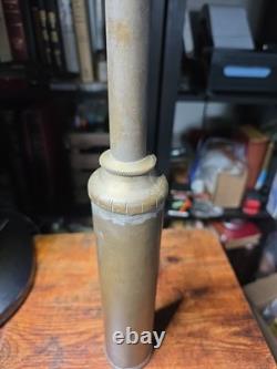 Antique Railroad Flare Torch Lantern Lighter Hand Held Lamp Miners Torch