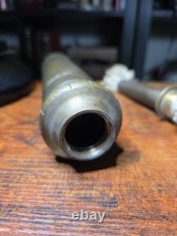 Antique Railroad Flare Torch Lantern Lighter Hand Held Lamp Miners Torch