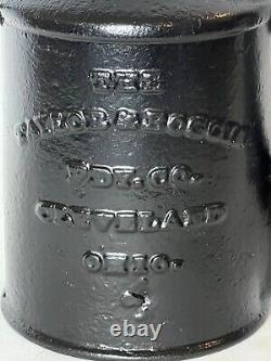 Antique Railroad Inspection Torch Cast Iron Taylor & Boggis Furnace Lamp No. 1