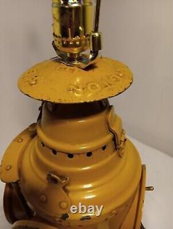 Antique Railroad Lamp Dressel 4-Way Signal 16 Kero Oil Railroad Lantern