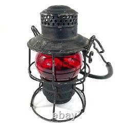 Antique Railroad Lantern? Adams & Westlake / Adlake Kero Red Globe