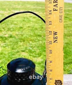 Antique Railroad Lantern Adlake C&O Railroads Train Engine Kerosene Glass Globe