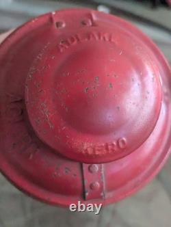 Antique Railroad Lantern Adlake Kero Burner Globe ACL RR Atlantic Coast Railway