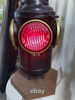 Antique Railroad Lantern Arlington NJ USA Dressel Caboose Light c1910