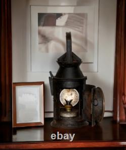 Antique Railroad Lantern, Old Signal Railway Lamps, Unique Home and Decor Antique Railroad Lantern, Old Signal Railway Lamps, Unique Home and Decor