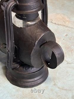 Antique Railroad Lantern Old Signal Railway Lamps Unique Home and Décor
