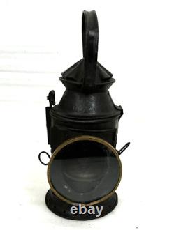 Antique Railroad Lantern, Old Signal Railway Lamps, Unique Home and Décor