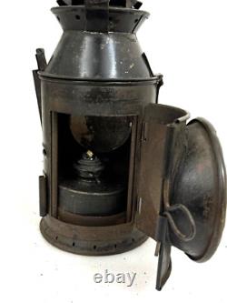 Antique Railroad Lantern, Old Signal Railway Lamps, Unique Home and Décor