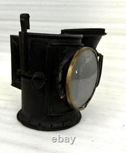 Antique Railroad Lantern, Old Signal Railway Lamps, Unique Home and Décor