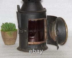 Antique Railroad Lantern, Old Signal Railway Lamps, Unique Home and Decor
