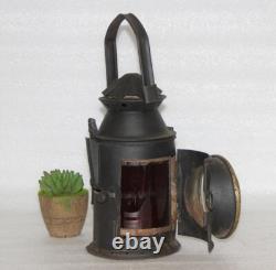 Antique Railroad Lantern, Old Signal Railway Lamps, Unique Home and Decor