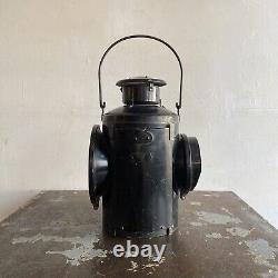 Antique Railroad Lantern Old Signal Railway Lamps Unique Home and Decor Japanese