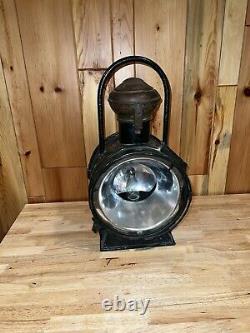 Antique Railroad Lantern SNCF Halard Gillet & Forest RR France Train Locomotive