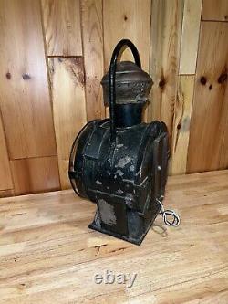 Antique Railroad Lantern SNCF Halard Gillet & Forest RR France Train Locomotive