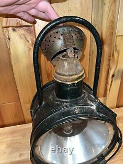 Antique Railroad Lantern SNCF Halard Gillet & Forest RR France Train Locomotive