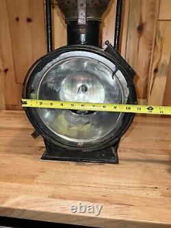 Antique Railroad Lantern SNCF Halard Gillet & Forest RR France Train Locomotive