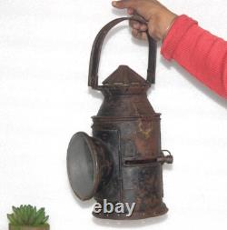 Antique Railroad Lantern, Signal Railway Lamps, Unique Home and Décor 15251