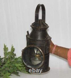 Antique Railroad Lantern, Signal Railway Lamps, Unique Home and Décor 15872