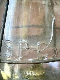 Antique Railroad Lantern VERY Early SP Co. Southern Pacific 1880s