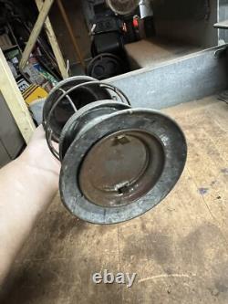 Antique Railroad RR Oil Lantern Lamp Conductor Presentation Bell Bottom Parts