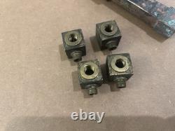 Antique Railroad Sconces Pair Early Double Pullman For Restore Brass Mission