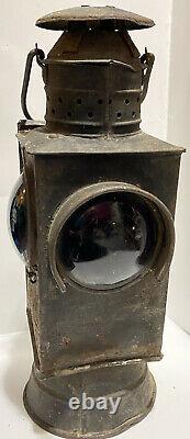 Antique Railroad Switch Light Lantern
