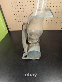 Antique Railroad Train Car Bunk Lantern Oil Lamp Metal Wall Mount Caboose