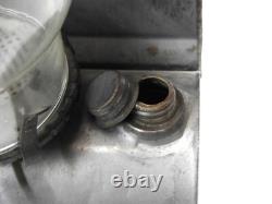 Antique Railroad Train Car Bunk Lantern Oil Lamp Metal Wall Mount Caboose