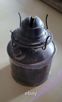 Antique Railroad Train Car Oil Lamp Lantern