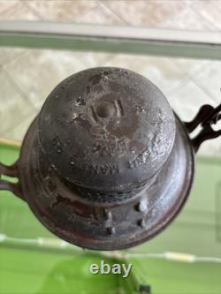 Antique Railroad Train Lantern Lamp