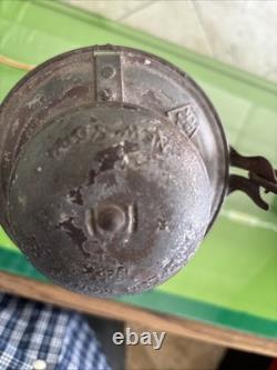 Antique Railroad Train Lantern Lamp
