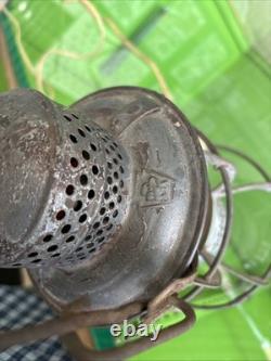 Antique Railroad Train Lantern Lamp
