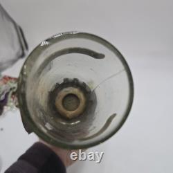 Antique Railroad Train Oil Lantern Wall Sconce Candle Lamp Light Fixture Brass