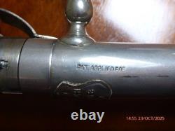 Antique Railway Carriage Lamp Candle Holder- THE NEW EDINBURGHwith reflector