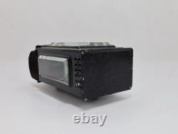 Antique Railway Lantern Early 1900s Black Metal Inspection Lamp Faceted Glass