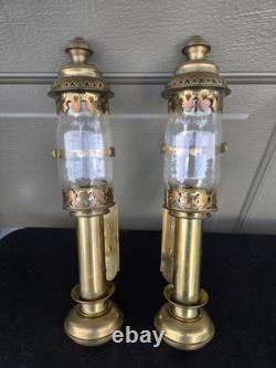 Antique Railway Oil Lamps
