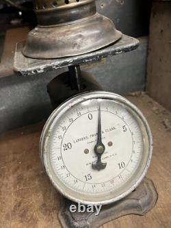 Antique Rare Aug 31 75 Railroad RR Brass Oil Lantern Lamp Conductor Presentation