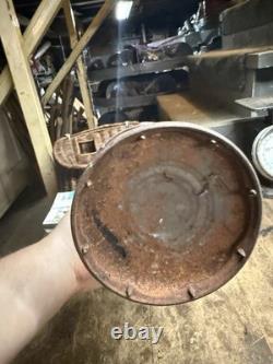 Antique Rare CVRR Central Vermont Railway VT Railroad RR Oil Lantern Bell Bottom