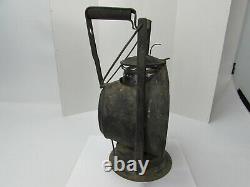 Antique Rare Early 1900's Dietz Acme Inspector Lamp Railroad Lantern, USA