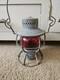 Antique Red Globe Railroad Lantern Dressel Arlington NJ