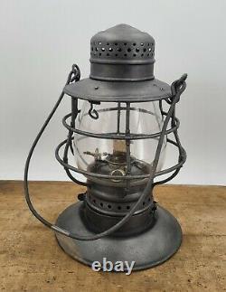 Antique Robert's Safety Mfg. Co. Railroad Lantern Scranton PA match striker