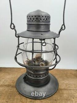 Antique Robert's Safety Mfg. Co. Railroad Lantern Scranton PA match striker