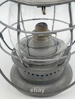 Antique S. G. & L. Co / N. E. G. Co transition Railroad style model LANTERN