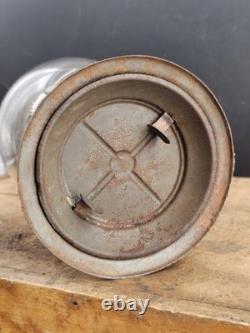 Antique S. Sargent 1861 Fixed Globe Brass Top Lantern Not Railroad