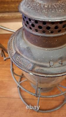 Antique SOUTHERN PACIFIC Railroad Lamp Marked S. P. Co R. R Light