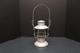 Antique Santa Fe Railroad RR Lantern Clear Globe Bell Bottom Vintage