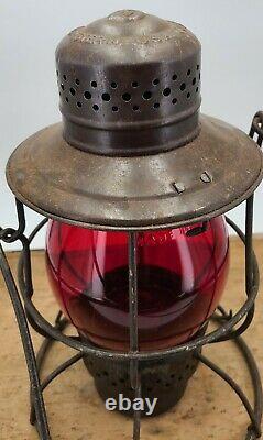 Antique Star Headlight Co. Rochester N. Y. (wire bottom) LANTERN railroad