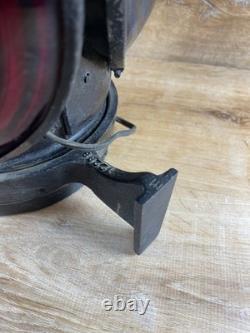 Antique The ADLAKE Non-Sweating Lamp Chicago Railroad Train Switch Lantern Lamp