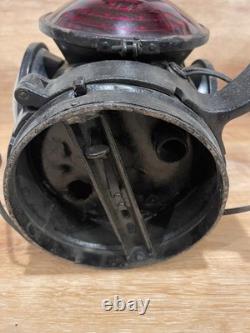 Antique The ADLAKE Non-Sweating Lamp Chicago Railroad Train Switch Lantern Lamp